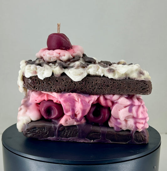 Schwarzwälder Kirsch Torte Kerze