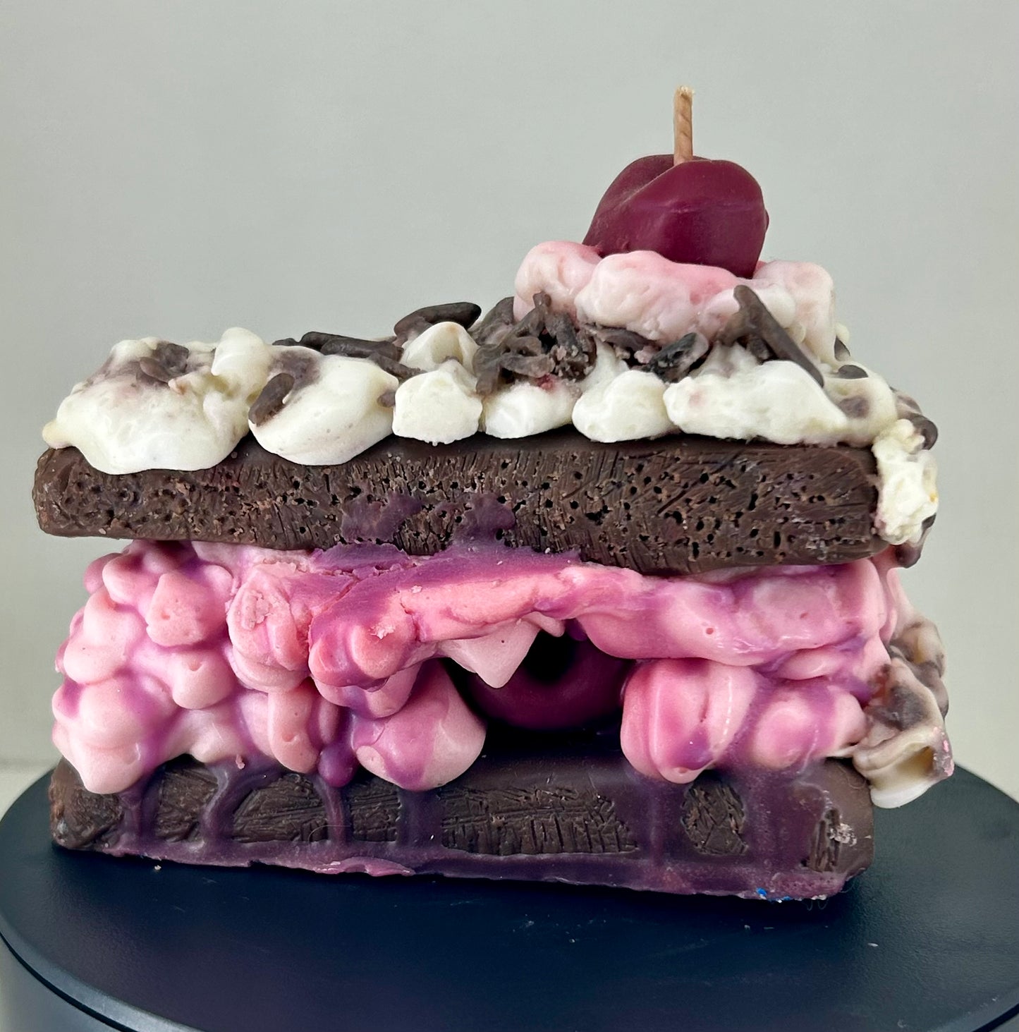 Schwarzwälder Kirsch Torte Kerze